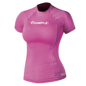 O'Neill Women's Skins Short-Sleeve Crew Neck