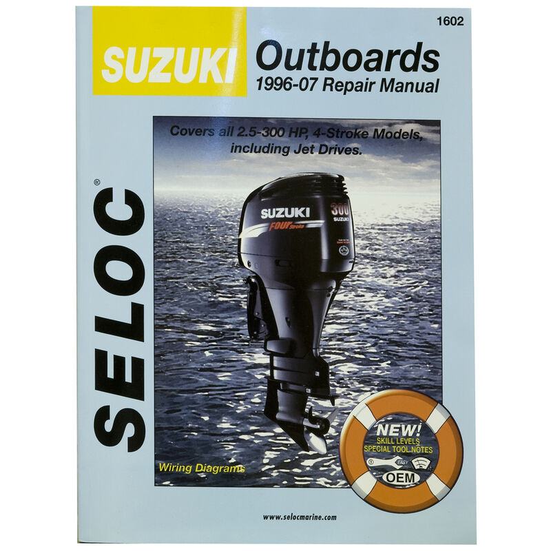 Seloc Marine Outboard Repair Manual for Suzuki '96 - '07 image number 1