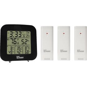TempMinder&reg; 4-Zone Temperature & Humidity Station