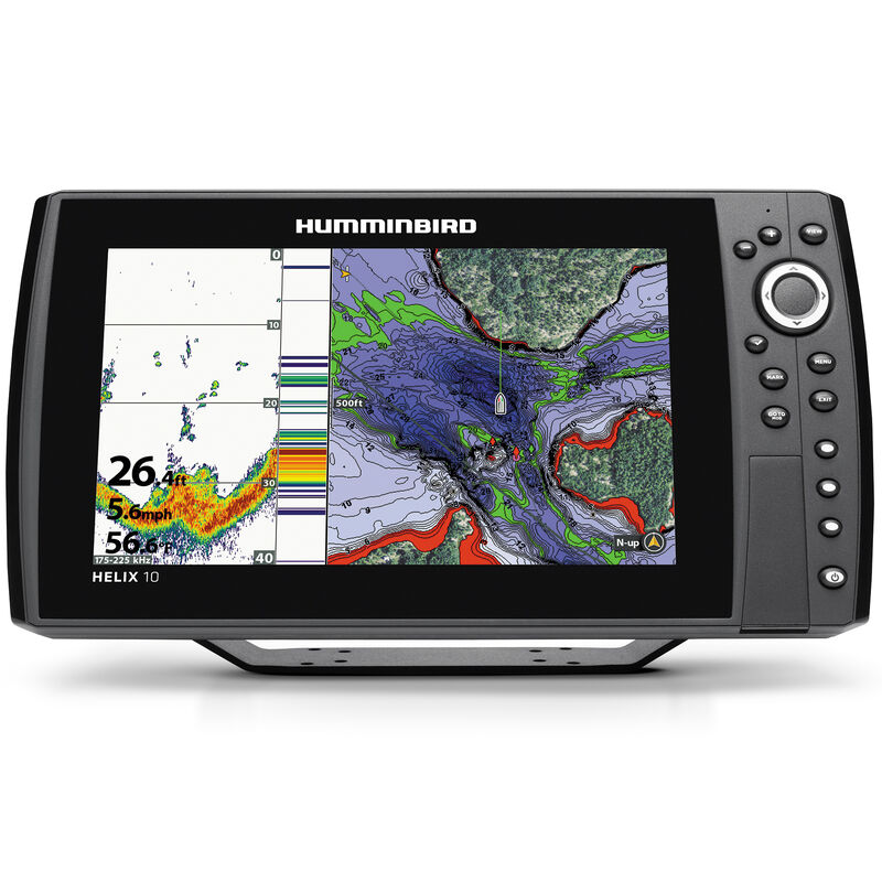 Humminbird Helix 10 GPS G2N CHIRP Fishfinder Chartplotter image number 2