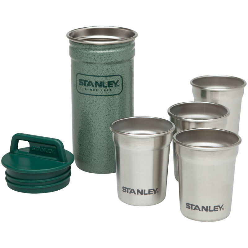 Stanley Adventure Stainless Steel Shot Glass & Classic 8-Oz. Flask Gift Set image number 3