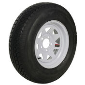 Tredit H188 205/75 x 15 Bias Trailer Tire, 5-Lug Spoke White Rim