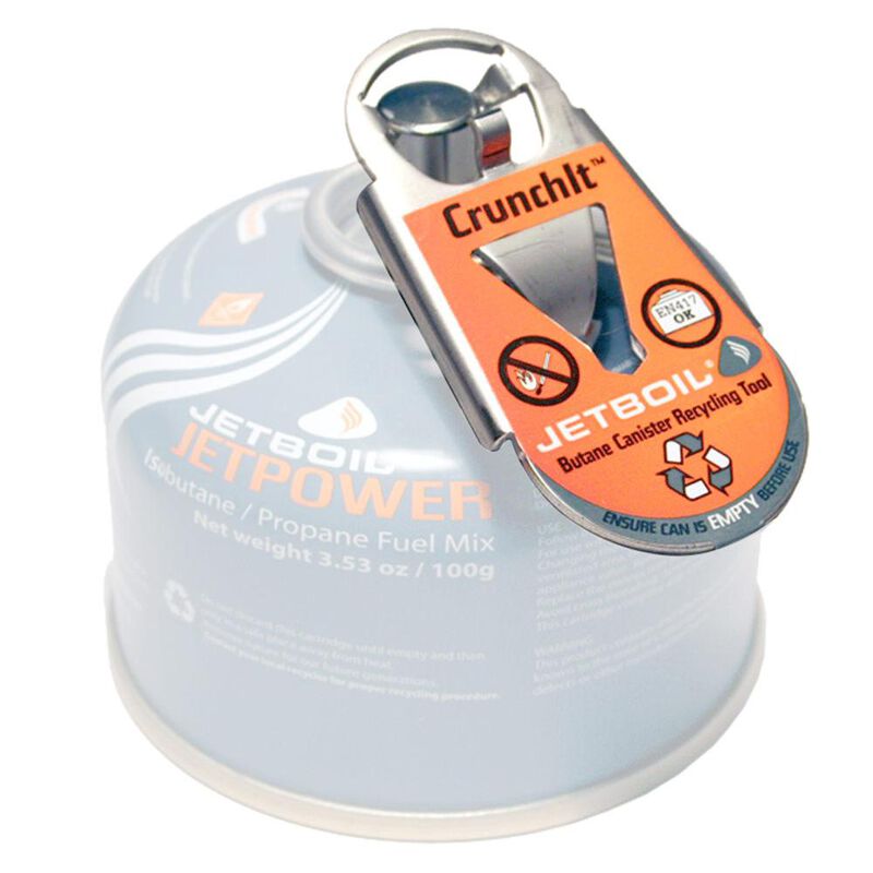 Jetboil CrunchIt Fuel Canister Recycling Tool image number 1