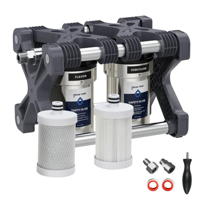Glacier Fresh 2-Stage Garden and RV Water Filter System