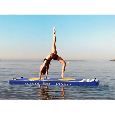 Aqua Pro 8' x 3' Inflatable Marine Deck Yoga Mat