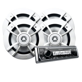 Kenwood KMR-M325BT Bluetooth Media Receiver Package