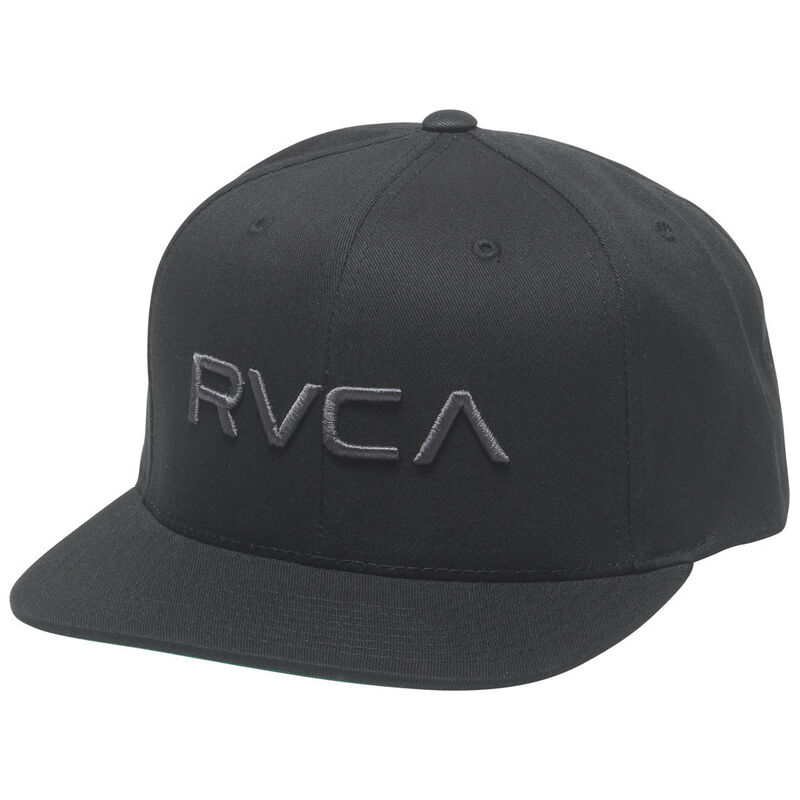 RVCA Men's Twill Snapback III Hat image number 1