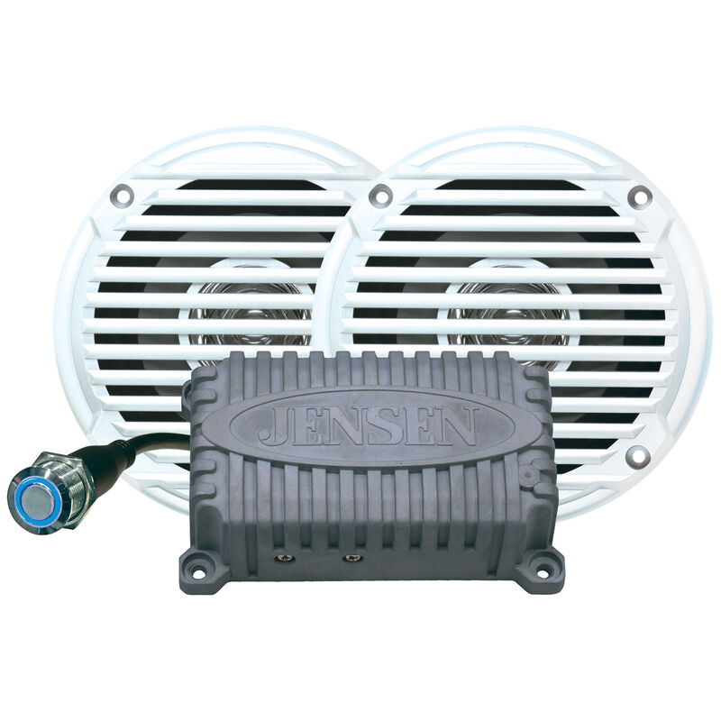 Jensen CPM50 Combo With Bluetooth Amplifier And 5" MS5006W Waterproof