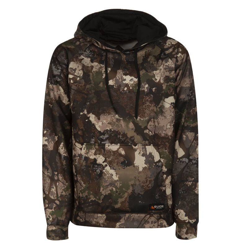 Guide Series Men&rsquo;s Performance Pullover Hoodie, Veil Stoke Camo image number 1