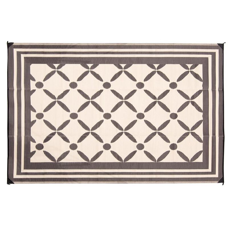 Reversible Windmill Design Patio Mat image number 1