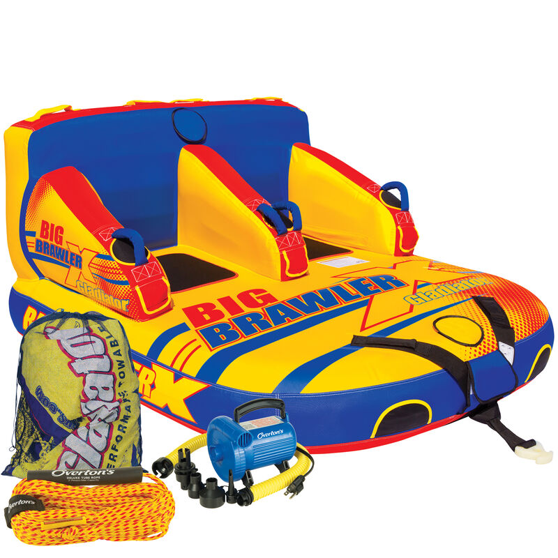 Gladiator Big Brawler X 2-Person Towable Tube Package image number 1