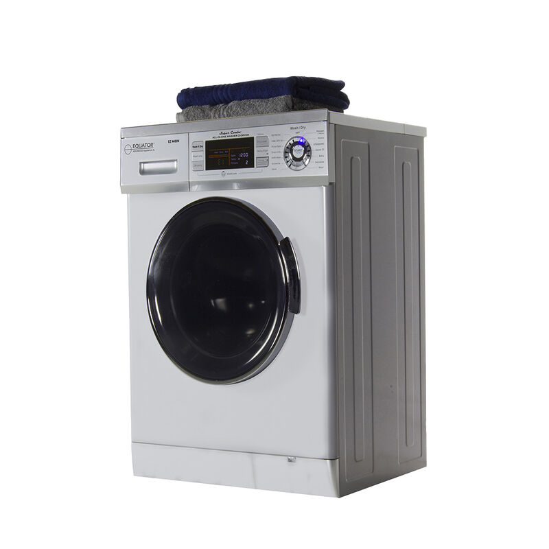 Equator Version 2 Pro All-in-One Washer Dryer, Vented/Ventless Dry, Winterize for RV Use, Silver image number 4