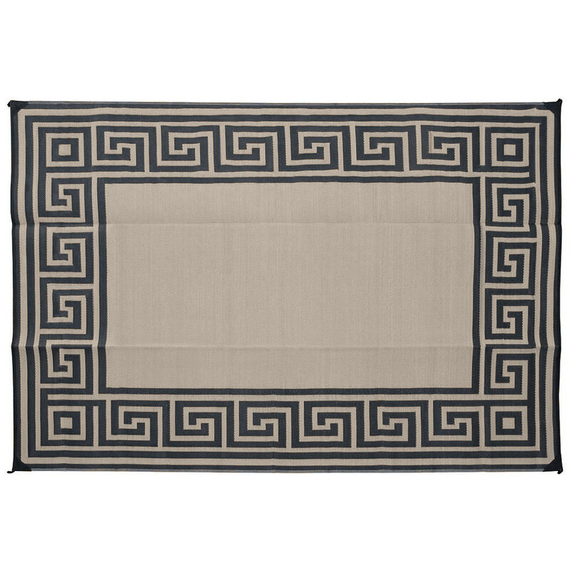 Reversible Greek Motif Design Patio Mat image number 2