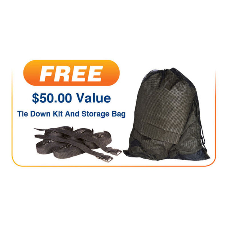 Imperial Pro Walk-Around Cuddy Cabin Outboard Boat Cover 24'5'' max. length image number 17