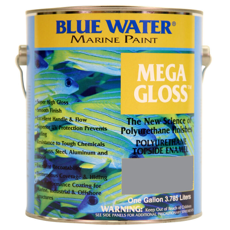 Blue Water Mega Gloss Polyurethane, Quart image number 3