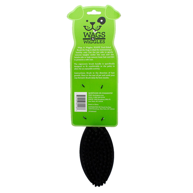 Wags & Wiggles Dual-Sided Dog Brush image number 2