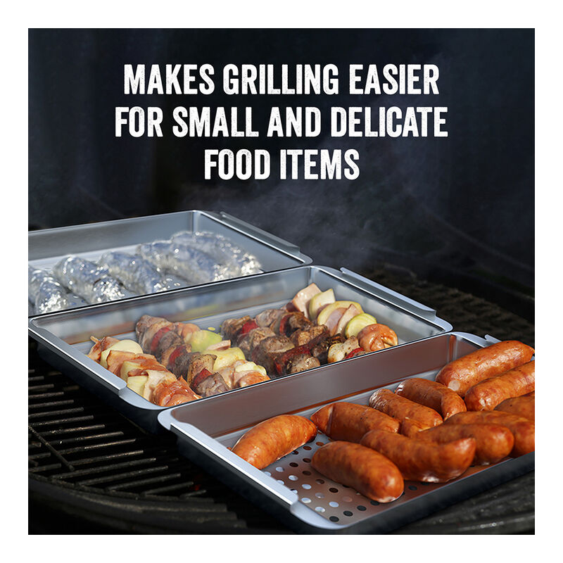 Yukon Glory BBQ 'N Serve Grill Basket Set image number 7