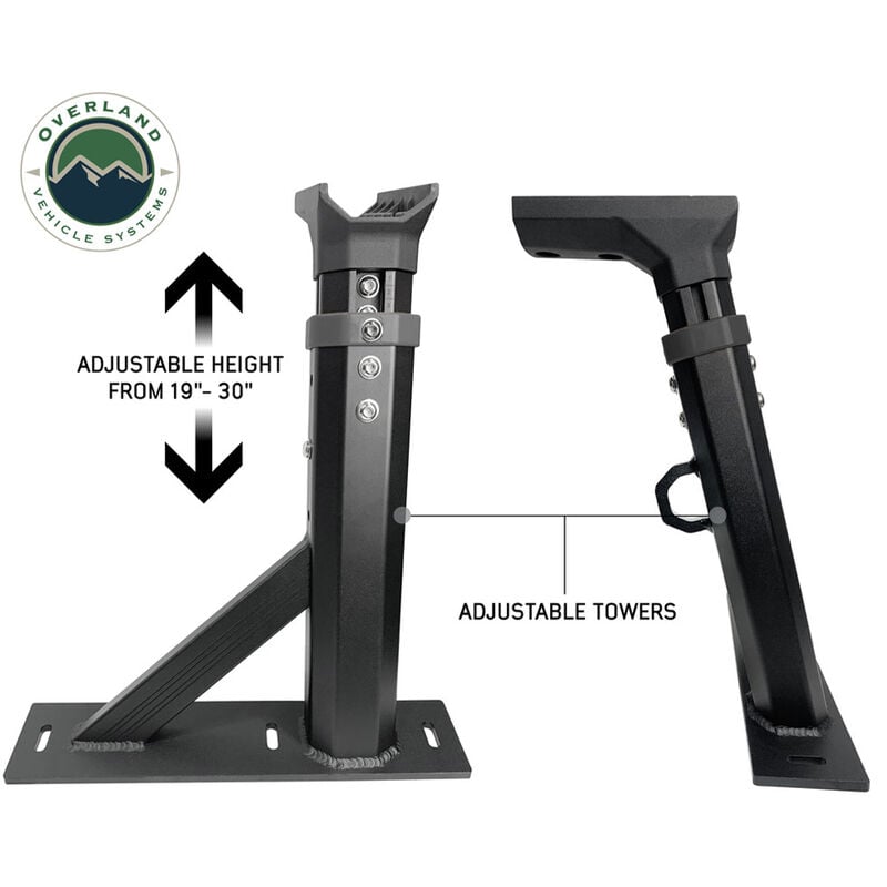 Overland Vehicle Systems Freedom Rack with Crossbars and 6.5' Side Support Bars image number 9