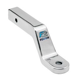 Fulton Trailer Hitch Ball Mount, Fits 2 Inch Square Receiver, 4 Inch Drop, 3 Inch Rise, 8,000 lbs. Capacity