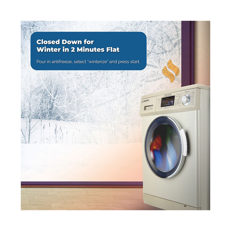 Equator Version 2 Pro All-in-One Washer Dryer, Vented/Ventless Dry, Winterize for RV Use, Champagne Gold image number 5