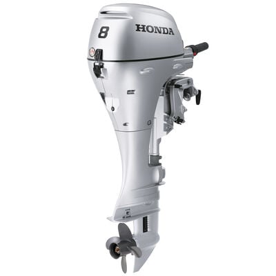 Honda BF8 Portable Outboard Motor, Manual Start, 8 HP, 15" Shaft