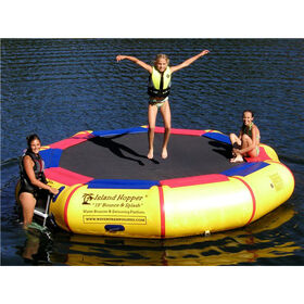 Island Hopper 13' Bounce 'N Splash Water Bouncer