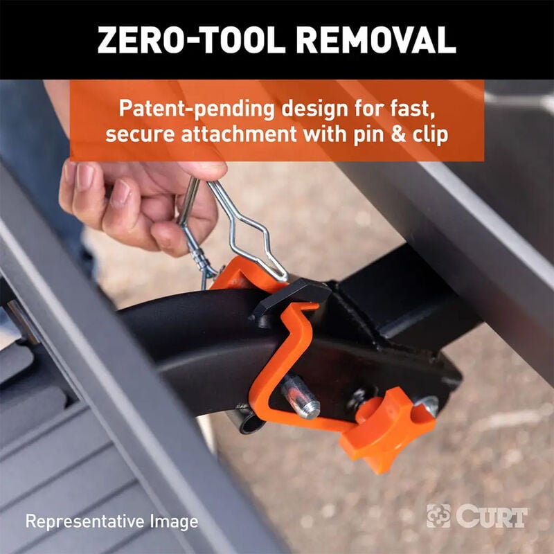 CURT ActiveLink SE Hitch-Mounted Two-Bike Rack image number 9