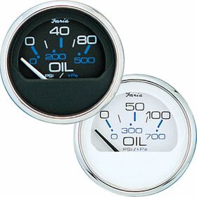 Faria Chesapeake SS Instruments - Oil Pressure Gauge (0-80 psi)