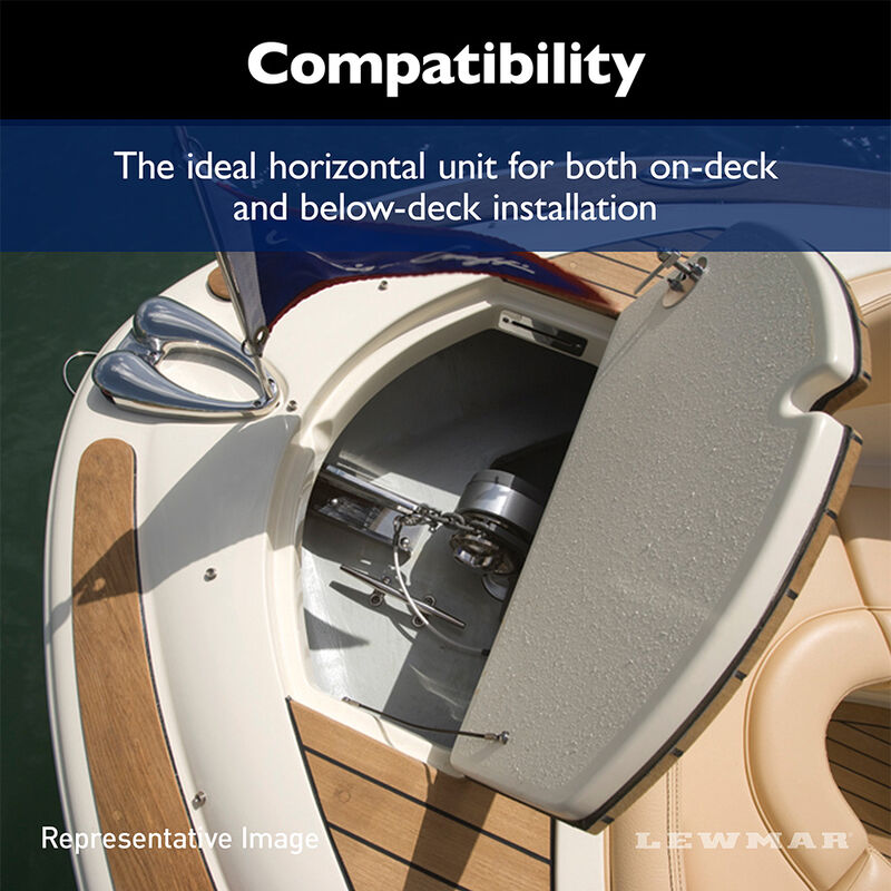 Lewmar Pro Fish 1000 Gypsy RC 5/16" (G4 ) image number 5