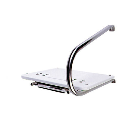 EEz-In Outboard Transom Platform with Two-Step Telescoping Ladder