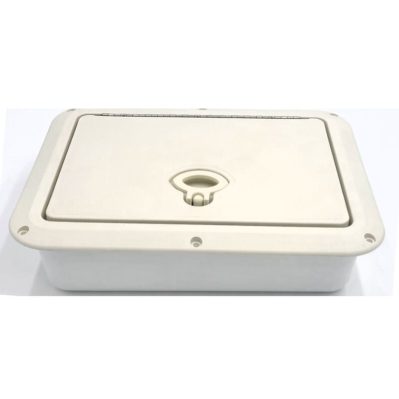 DPI Marine 9" x 12" Glove Box w/Dual USB Charging Station, Marine White image number 2