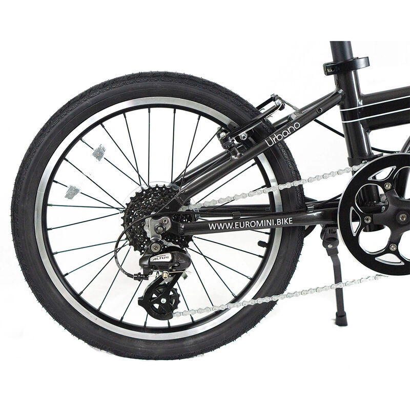 ZiZZO Urbano 8-Speed Folding Bicycle image number 10