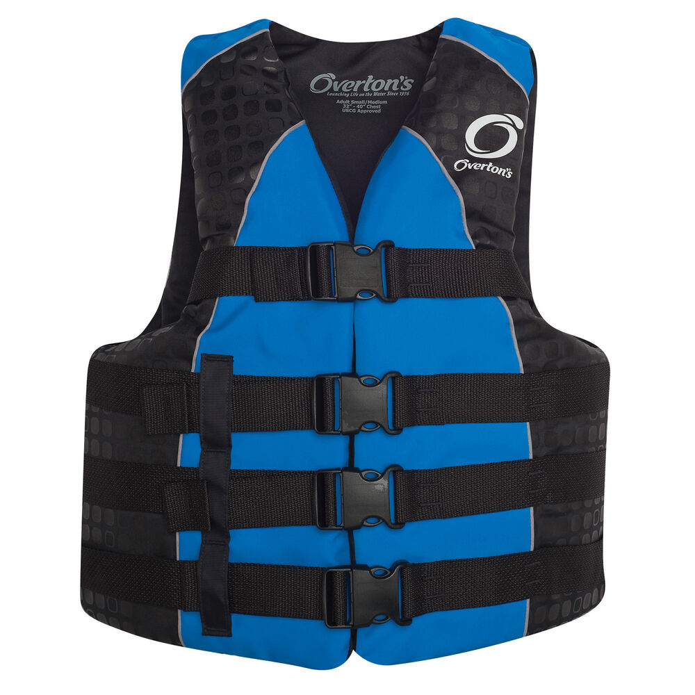 Overton's Men's 4Buckle Nylon Vest Blue L/XL Overton's