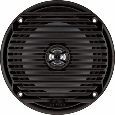 Jensen 6.5" Coaxial Waterproof RV Outdoor Speakers 2-Pack, Black