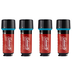 Coleman OneSource Rechargeable Lithium-Ion Battery, Pack of 4
