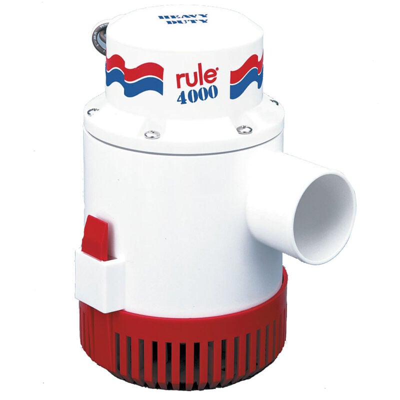 Rule 4000 Non-Automatic 12V Bilge Pump image number 1