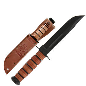 KA-BAR USMC Straight-Edge Fixed-Blade Knife