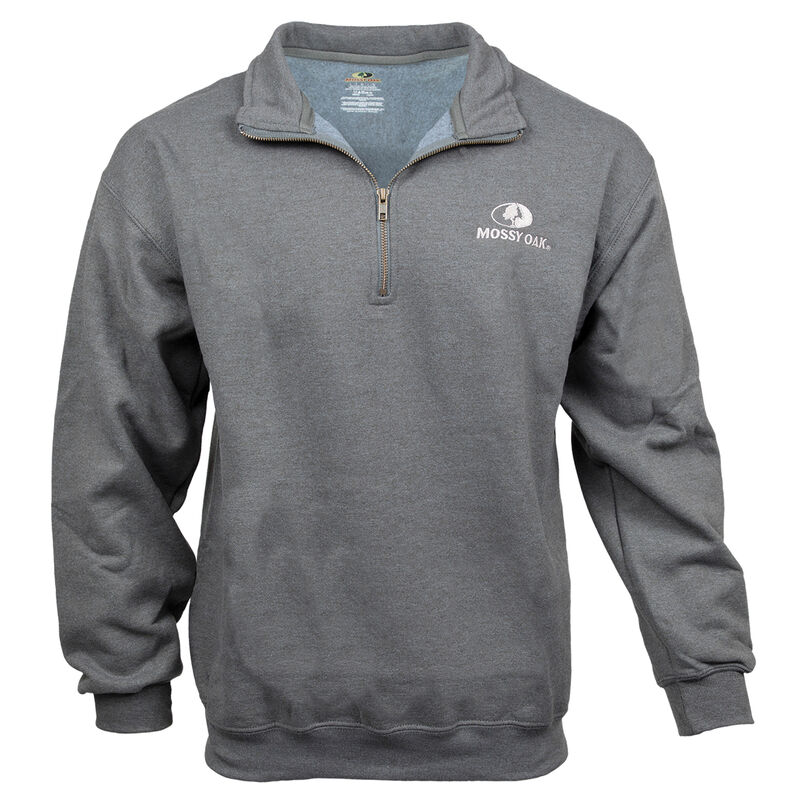 Mossy Oak Men's Cadet Quarter-Zip Pullover image number 3