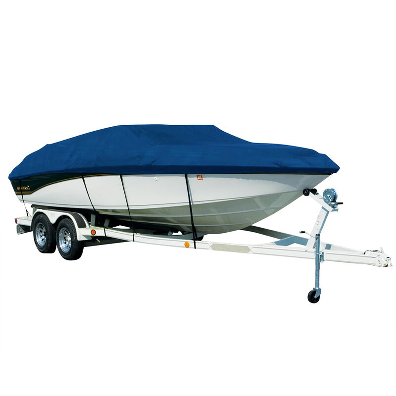 Sharkskin Boat Cover For Cobalt 227 Cuddy W/Cutouts For Factory Bimini