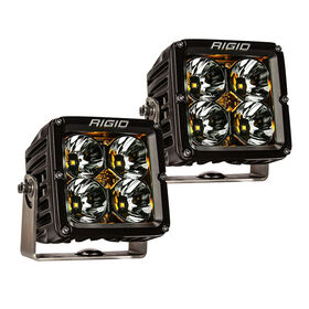 RIGID Radiance Pod XL - Black Case with Amber Backlight - Pair