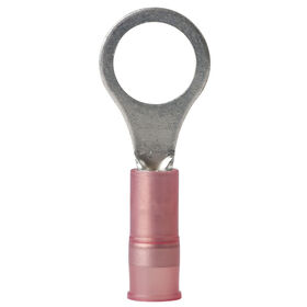 Ancor Nylon Ring Terminals, 22-18 AWG, 1/4" Screw, 25-Pk.