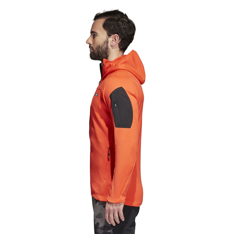 Adidas Men's Terrex Stockhorn Fleece Full-Zip Hoodie image number 2