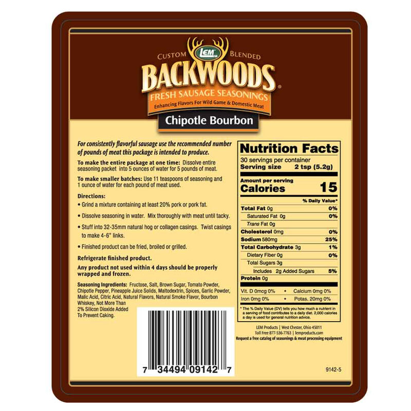 LEM Backwoods Sweet & Hot Jerky Seasoning, 5 lbs. image number 2