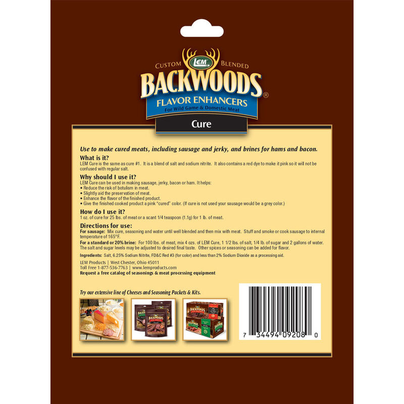 LEM Backwoods Cure, 4-oz. Bag image number 2