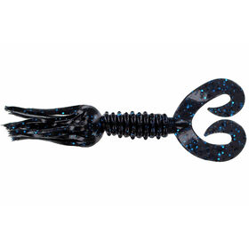 Big Bite Baits Double Tail Skirted Grub, 8 pk.