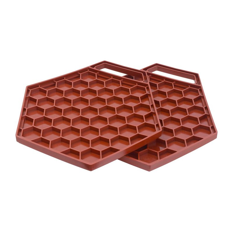 Valterra StayPut Jack Pad Large, 2 Pack, 11-7/8 x 11-7/8 in