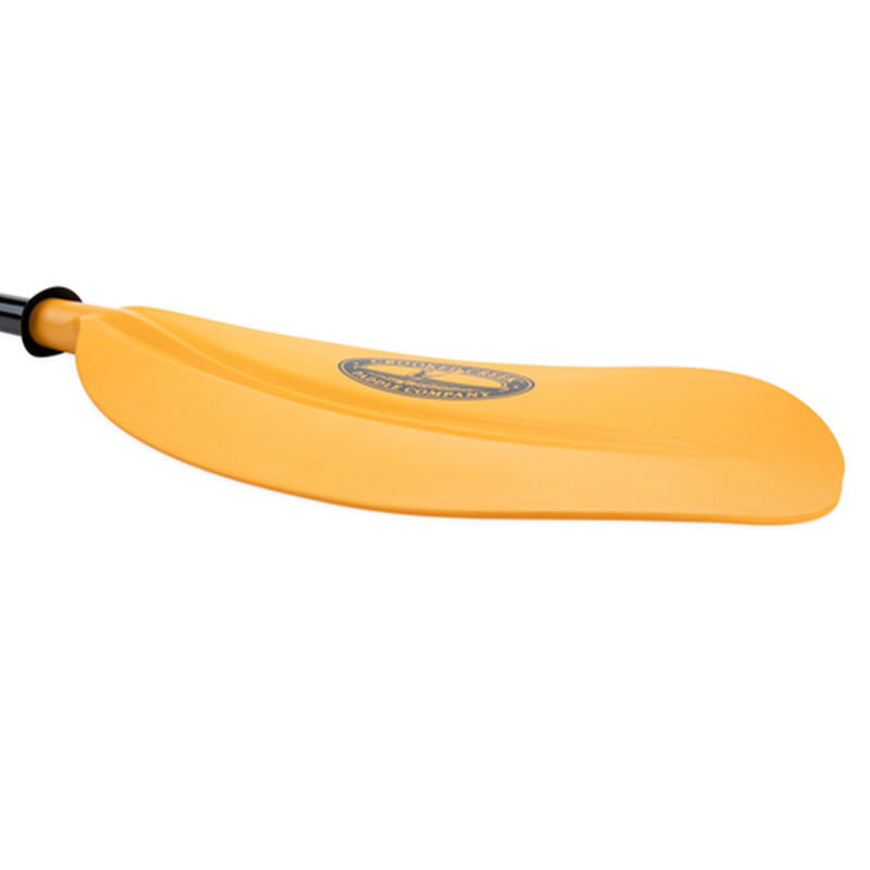 Crooked Creek Symmetrical Kayak Paddle in bright yellow image number 3