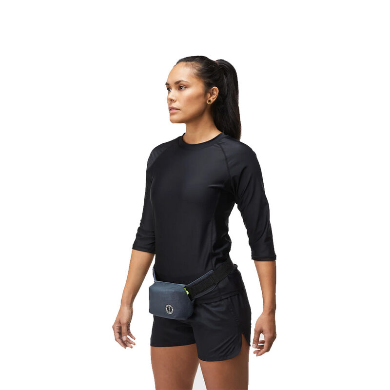 Mustang Survival Minimalist Manual Inflatable Belt Pack, Admiral Gray image number 2