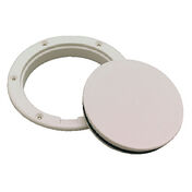 Pry-Up White Deck Plate, 8" I.D.