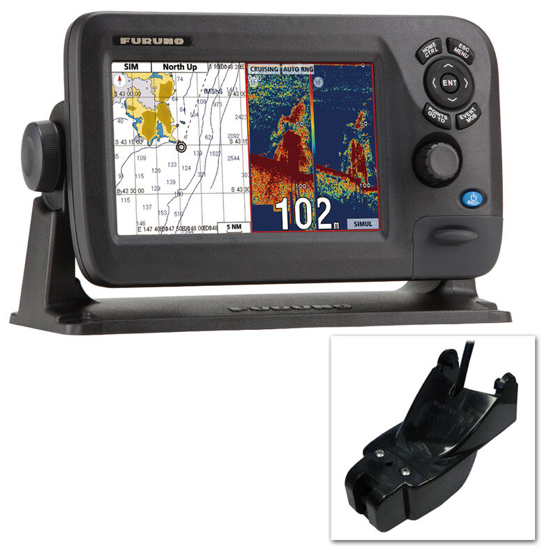 Furuno GP1870F Color GPS Chartplotter/Fishfinder Combo With TM Transducer image number 1